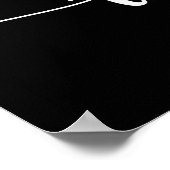 Comma La Kamala Harris Punctuation La Election Vot Poster (Ecke)