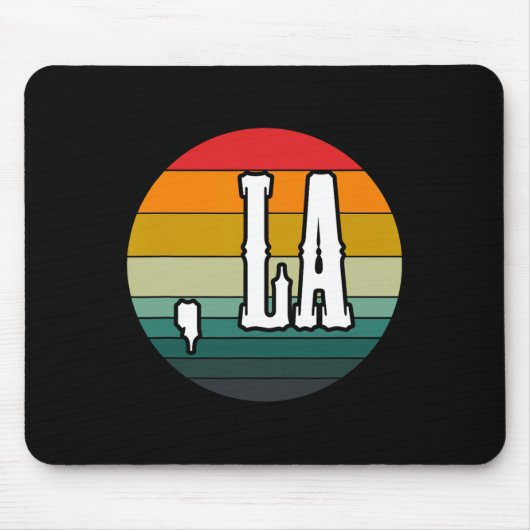 Comma La Kamala Harris T-Shirt zur Unterstützung d Mousepad (Vorne)