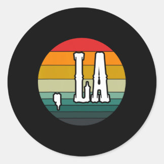 Comma La Kamala Harris T-Shirt zur Unterstützung d Runder Aufkleber