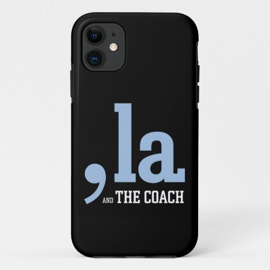 Comma La Kamala Harris Tim Walz Coach 2024 Case-Mate iPhone Hülle (Rückseite)
