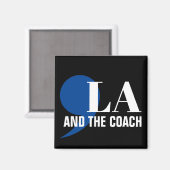 Comma La Kamala Harris Tim Walz Coach 2024 Commala Magnet (Vorderseite/Rückseite)