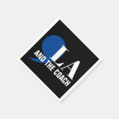 Comma La Kamala Harris Tim Walz Coach 2024 Commala Serviette (Ecke)