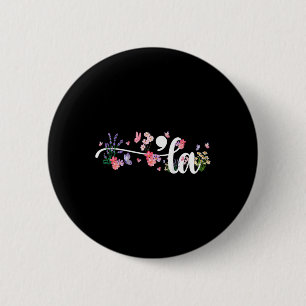 Comma La Kamala Harris Vintage weibliche Präparate Button