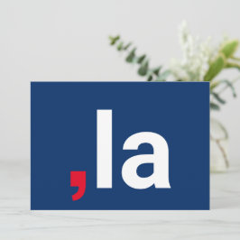 Comma La kamala lustige Aussprache rot-blau