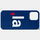 Comma La kamala lustige Aussprache rot-blau Case-Mate iPhone Hülle (Rückseite (Horizontal))