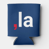 Comma La kamala lustige Aussprache rot-blau Dosenkühler (Vorderseite)