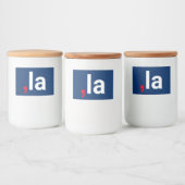 Comma La kamala lustige Aussprache rot-blau Lebensmitteletikett (Flaschen)