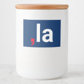 Comma La kamala lustige Aussprache rot-blau Lebensmitteletikett (Vorderseite)