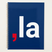 Comma La kamala lustige Aussprache rot-blau Planer (Vorderseite)
