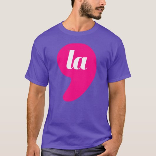 Comma La - Kamala Pink T-Shirt (Vorderseite)