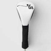 Comma La - Kamala White Golf Headcover (Vorderseite)