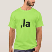 Comma La lustige brat kamala schwarze Limette grün T-Shirt (Vorderseite)