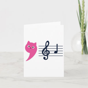 Comma La Musiknotens Kamala Harris Music Teacher E Karte