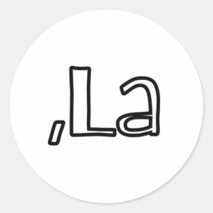 Comma La Stickers, Kamala Harris 2024 Runder Aufkleber