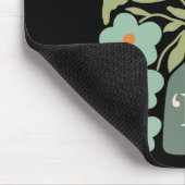 Comma La Subtle Boho Blume Kamala Harris Frau P Mousepad (Ecke)