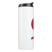 Comma-la Tumbler, Comma-la Harris Travel Mug Thermosbecher (Nach links gedreht)