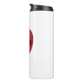 Comma-la Tumbler, Comma-la Harris Travel Mug Thermosbecher (Nach rechts gedreht)