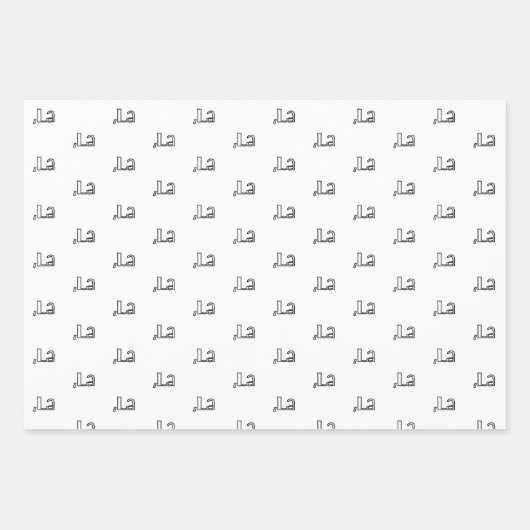 Comma La Wrapping Papers, Kamala Harris 2024 Geschenkpapier Set (Vorderseite)