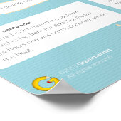 Comma Splices Poster (Ecke)