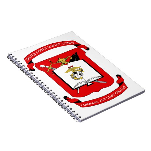 Command and Staff Uni Spiral Notebook Notizblock (Rechte Seite)