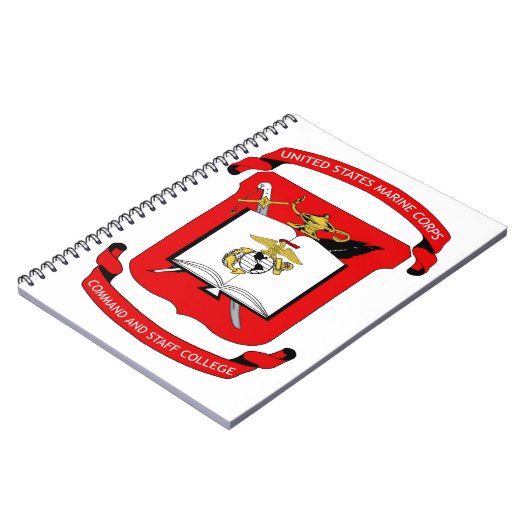 Command and Staff Uni Spiral Notebook Notizblock (Linke Seite)