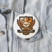 Command Eagle – Focused Leadership Button (Beispiel)