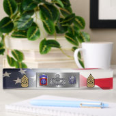 Command Sergeant Major der 82. Luftlandedivision C Namensplakette
