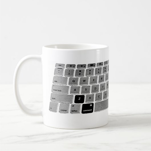 command-z Mug Kaffeetasse (Links)