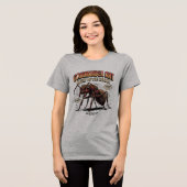 Commander Ant Damen T-Shirt Tri-Blend Shirt (Vorderseite voll)