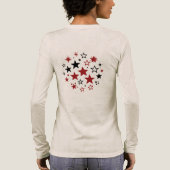 Commander Ant Damen T-Shirt Tri-Blend Shirt (Rückseite)