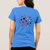 Commander Ant Damen T-Shirt Tri-Blend Shirt (Rückseite)