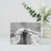 Commander E C Boyle VC Postkarte (Stehend Vorderseite)