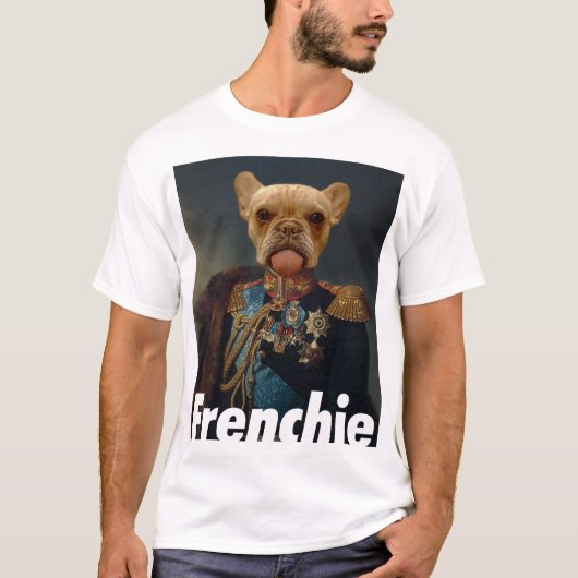 Commander Frenchie T-Shirt (Vorderseite)