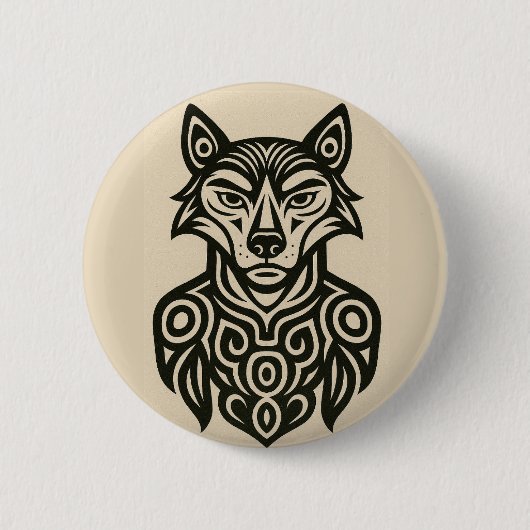Commander Furry Button (Vorderseite)