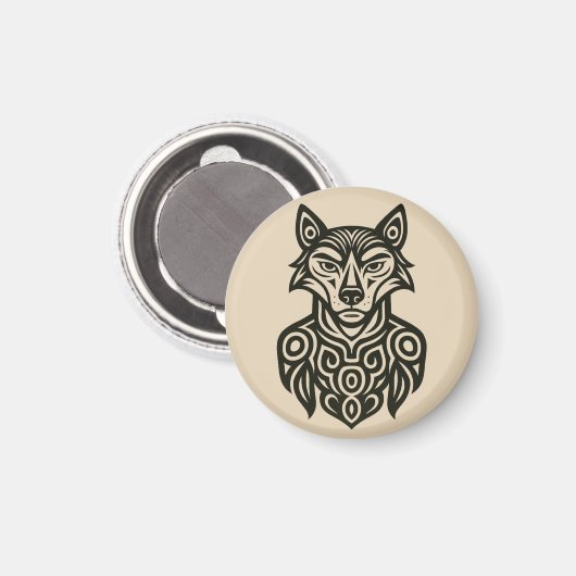 Commander Furry Magnet (Vorderseite/Rückseite)