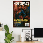 Commander Gail Kween | Glamour Rendezvous Drama Poster (Heimbüro)