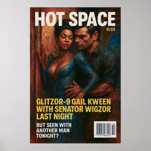 Commander Gail Kween   Glamouröses Rendezvous-Dram Poster