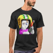 Commander Keen HD - Retro DOS Spielfan-Artikel Ess T-Shirt (Vorderseite)