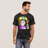 Commander Keen HD - Retro DOS Spielfan-Artikel Ess T-Shirt (Vorne ganz)