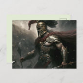 Commander Postkarte (Vorne/Hinten)