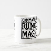 Commander Ruined Magic Kaffeetasse (VorderseiteRechts)