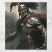 Commander Weinetikett (Einzelnes Label)