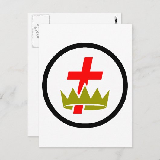 Commandery Postkarte (Vorne/Hinten)