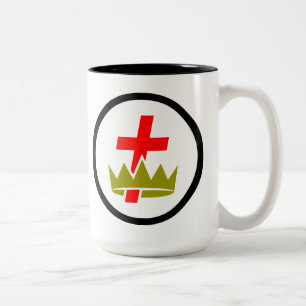 Commandery Zweifarbige Tasse