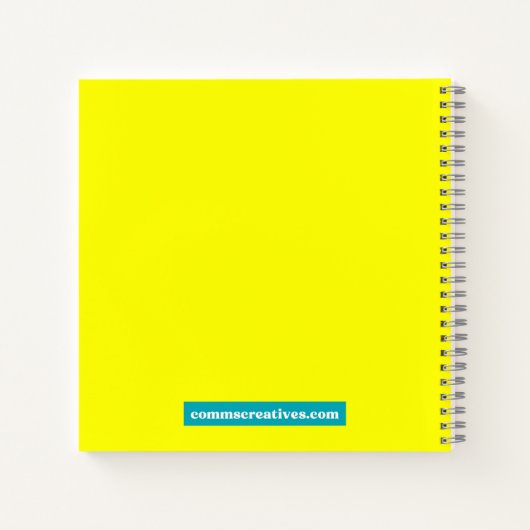 Commands Unicorn Notizblock (Rückseite)