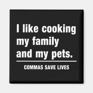 Commas Rett Lives Magnet