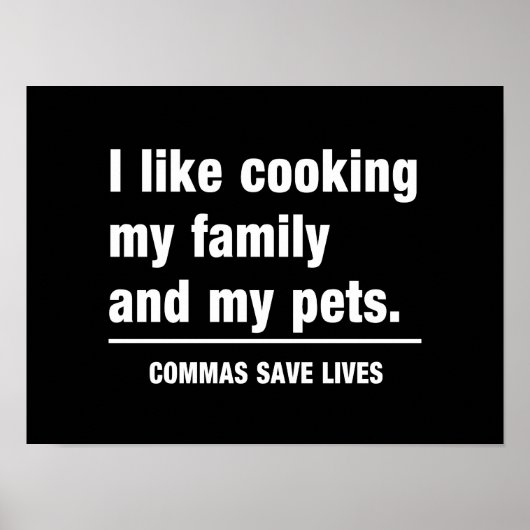 Commas Rett Lives Poster (Vorne)