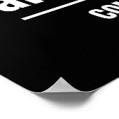 Commas Rett Lives Poster (Ecke)