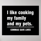 Commas Rett Lives Poster (Vorne)