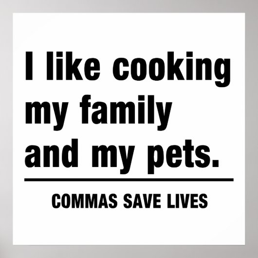 Commas Rett Lives Poster (Vorne)